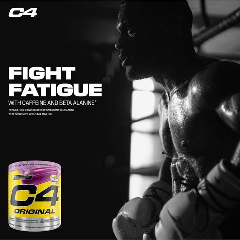 Cellucor C4 Original Grape Popsicle Pre Workout Powder Sugar Free 60 Servings 330g