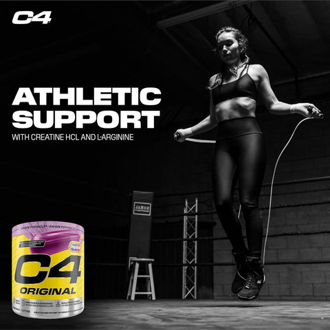 Cellucor C4 Original Grape Popsicle Pre Workout Powder Sugar Free 60 Servings 330g