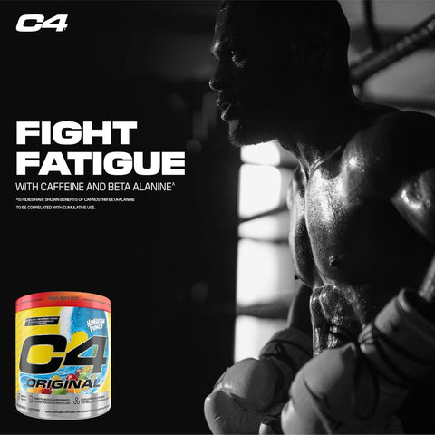 Cellucor C4 Original Hawaiian Punch Fruit Juicy Red Pre Workout Powder 60-Servings 348g