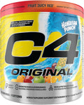 Cellucor C4 Original Hawaiian Punch Fruit Juicy Red Pre Workout Powder 30 Servings 174g