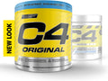 Cellucor C4 Original Icy Blue Razz Pre Workout Powder 30 Servings 195g