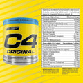 Cellucor C4 Original Icy Blue Razz Pre Workout Powder 60 Servings 390g