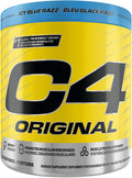 Cellucor C4 Original Icy Blue Razz Pre Workout Powder 60 Servings 390g