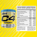 Cellucor C4 Sport Blue Raspberry Pre Workout Powder 30 Servings 270g
