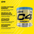 Cellucor C4 Sport Blue Raspberry Pre Workout Powder 30 Servings 270g