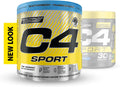 Cellucor C4 Sport Blue Raspberry Pre Workout Powder 30 Servings 270g