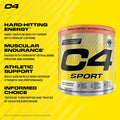 Cellucor C4 Sport Mango Nectar Pre Workout Powder 30 Servings 270g