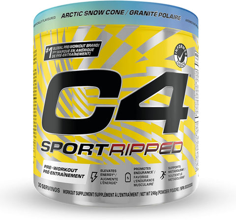 Cellucor C4 Sport Ripped Arctic Snow Cone 30 Servings 246g