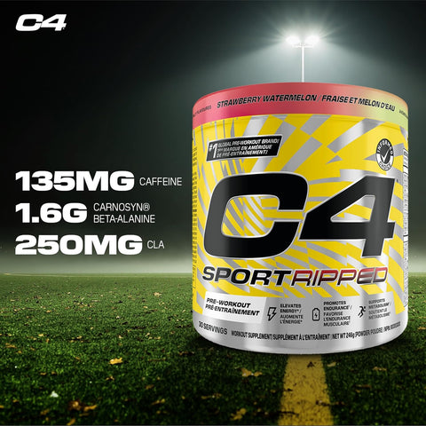 Cellucor C4 Sport Ripped Strawberry Watermelon 30 Servings 246g