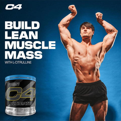 Cellucor C4 Ultimate Icy Blue Razz Pre Workout Powder 20 Servings 368