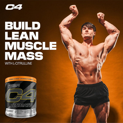 Cellucor C4 Ultimate Orange Mango Pre Workout Powder 20 Servings 370g