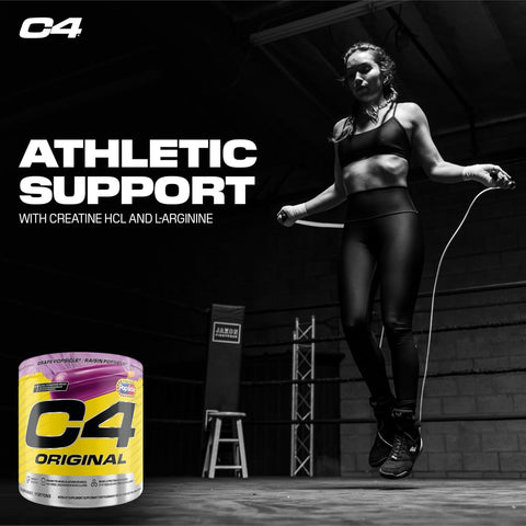 Cellucor C4 Original Grape Popsicle Pre Workout Powder 30 Servings 165g