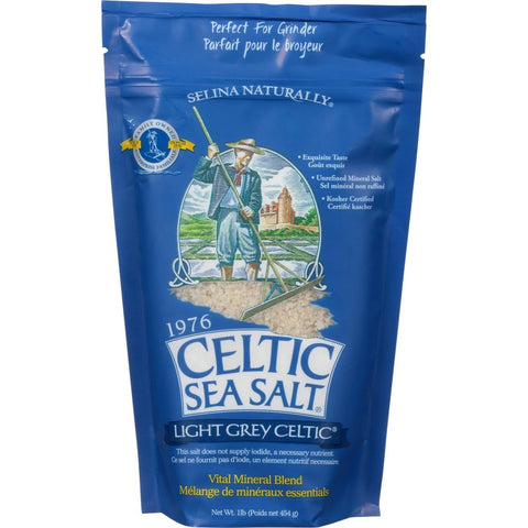 Celtic Sea Salt Light Grey Celtic Resealable Bag