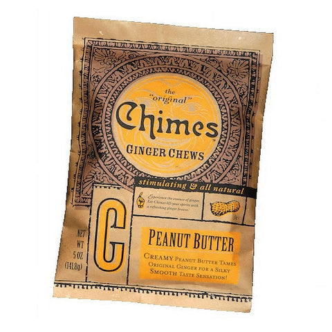Expires February 2026 Clearance Chimes Ginger Chews Peanut Butter 141.8g
