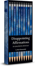 Chronicle Book Disappointing Affirmations Pencils