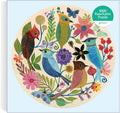 Circle of Avian Friends 1000 Piece Round Puzzle