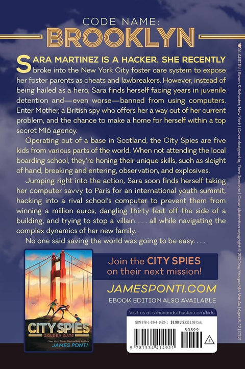 City Spies Back Cover