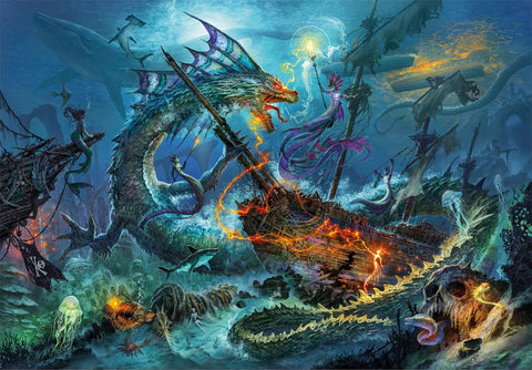 Clementoni Puzzle The Underwater Battle 3000 Pieces
