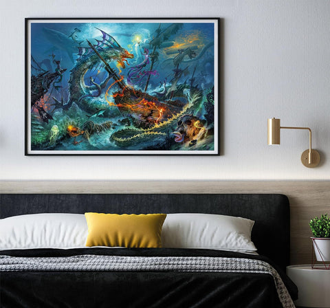 Clementoni Puzzle The Underwater Battle 3000 Pieces