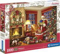 Clementoni Santa's Visit 1000 Pieces Classic Christmas Collections