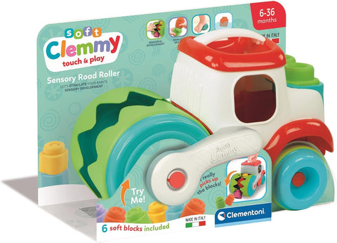 Clementoni Soft Clemmy Sensory Road Roller