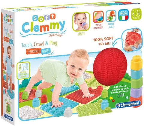 Clementoni Soft Clemmy Touch, Crawl And Play Sensory Path