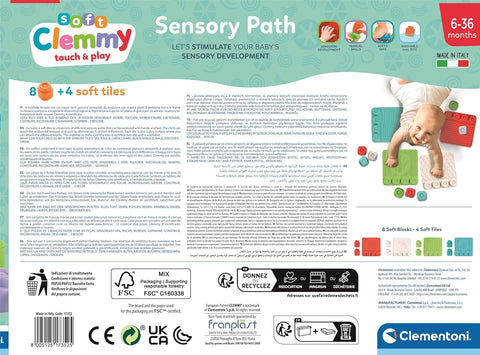 Clementoni Soft Clemmy Touch, Crawl And Play Sensory Path