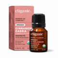 Cliganic Organic Cinnamon Cassia Oil 10mL - Yeswellness.com