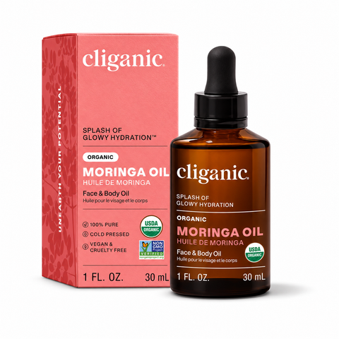 Cliganic Organic Moringa Oil 30mL - Yeswellness.com