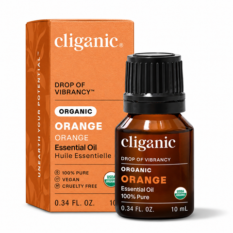 Cliganic Organic Orange Oil 10mL - Yeswellness.com