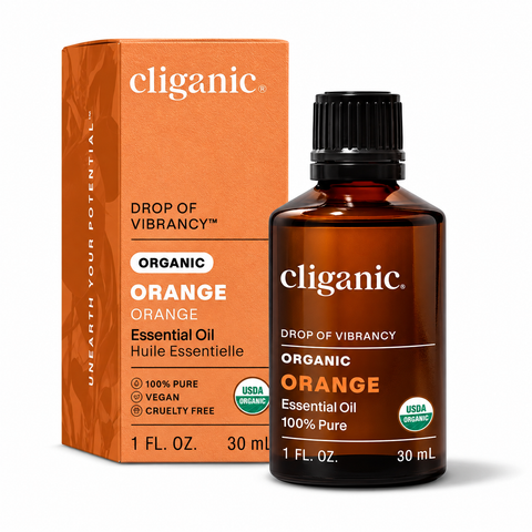 Cliganic Organic Orange Oil 30mL - Yeswellness.com
