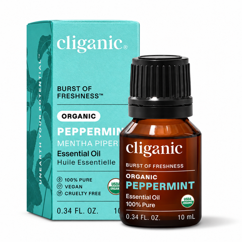 Cliganic Organic Peppermint 10mL - Yeswellness.com