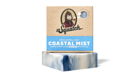 Dr. Squatch Men's Natural Soap Coastal Mist 141g