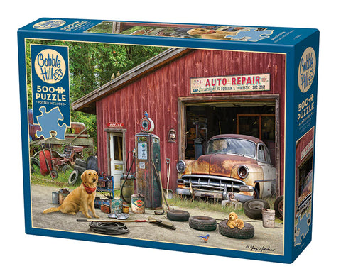 Cobble Hill Puzzle Auto Repair 500 Pieces