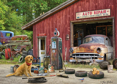 Cobble Hill Puzzle Auto Repair 500 Pieces