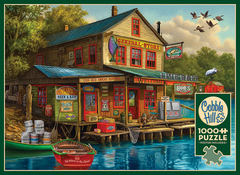 Cobble Hill Puzzle Bob's Beer & Bait 1000 Pieces