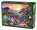 Cobble Hill Puzzle Coastal Town at Sunset 1000 Pieces