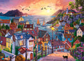 Cobble Hill Puzzle Coastal Town at Sunset 1000 Pieces