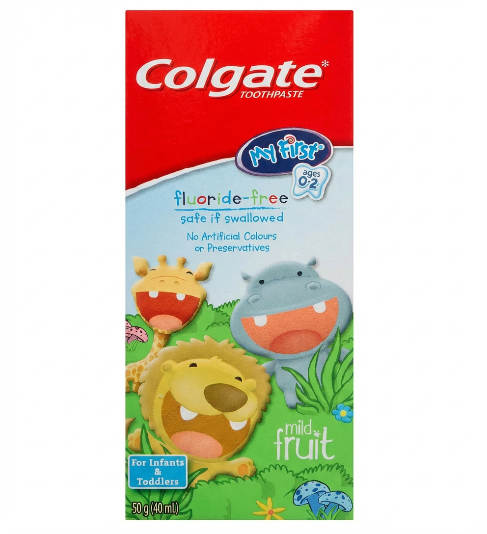 Colgate My First Fluoride Free Infant and Toddler Toothpaste - Mild Fr