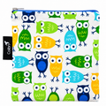 Colibri Reusable Snack Bag Girl Owls Large