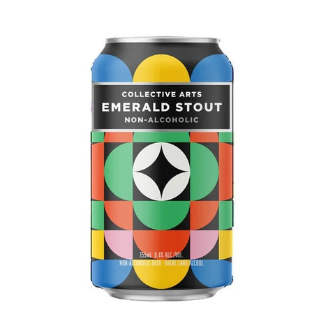 Expires February 2026 Clearance Collective Arts Non Alcoholic Beer Emerald Stout 355mL