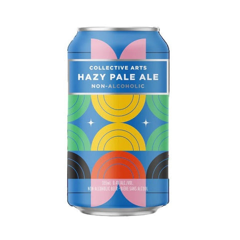 Expires December 2025 Clearance Collective Arts Non Alcoholic Beer 12 x 355mL Hazy Pale Ale