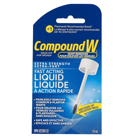 Compound W Wart Remover Liquid Extra Strength 10mL