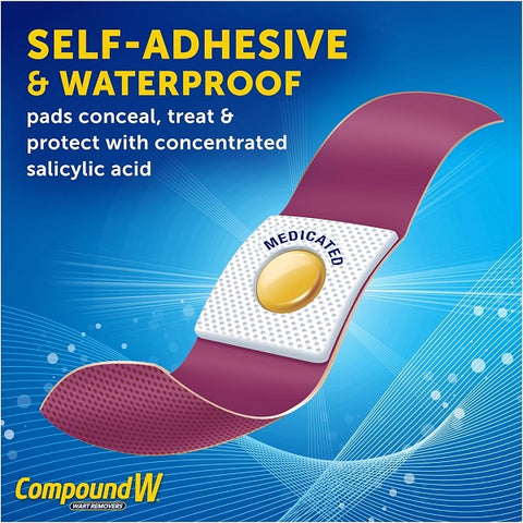 Compound W Wart Remover One Step Kids Pads Maximum Strength Medicated Pads