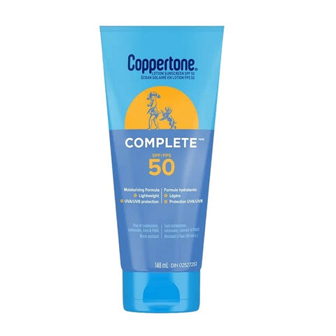 Coppertone Complete Sunscreen Lotion SPF 50 - 148mL