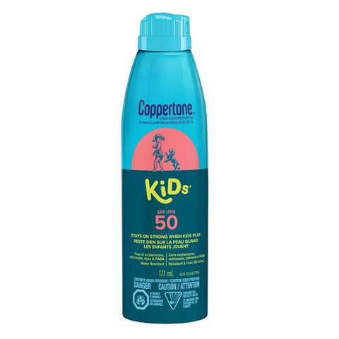 Coppertone Kids Sunscreen Continuous Spray SPF 50 - 177mL
