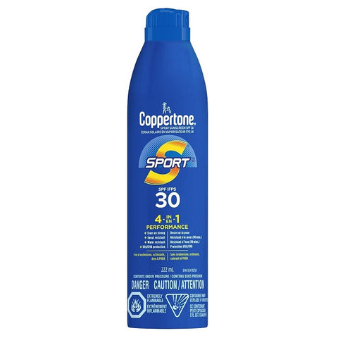 Coppertone Sport Sunscreen Spray SPF 30 - 222mL