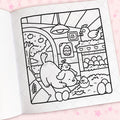 Cozy Cuties Coloring Book for Adults and Kids by Coco Wyo