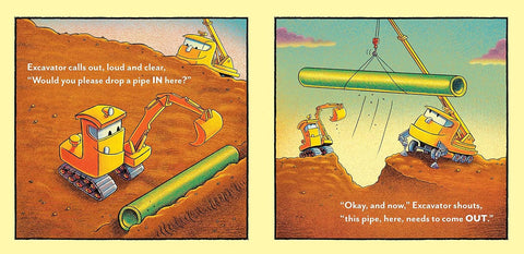 Crane Truck's Opposites: Goodnight, Goodnight, Construction Site