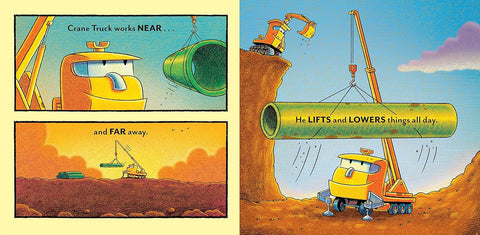 Crane Truck's Opposites: Goodnight, Goodnight, Construction Site